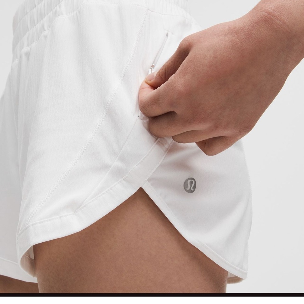 lululemon athletica Women's Crisp White Athletic Shorts